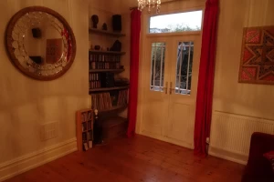 Rear reception