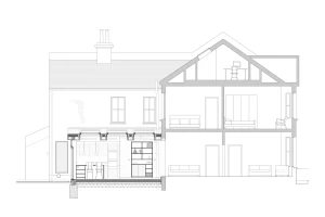 Proposed extension section