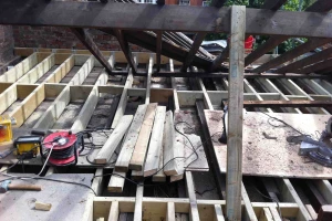 New floor joists