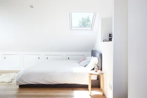 Attic bedroom