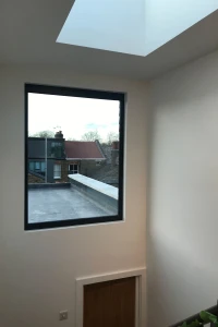 Stairwell window