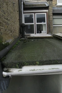 Side-infill extension roof