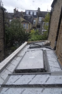 New zinc roof finishes