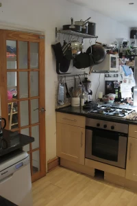 Utility access (to side-infill extension)