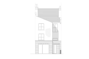 Proposed rear elevation