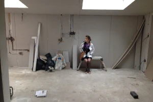 New dining space