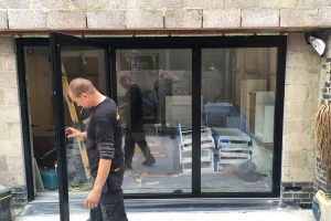 Bi-fold door installation