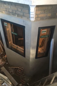 Basement bay windows