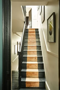 Refurbished hall & stair