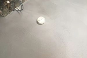 New resin floor finish