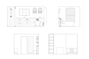 Bathroom layouts