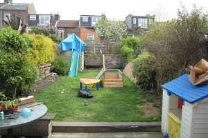 Rear garden