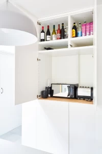 Concealed appliances