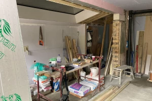 Side extension knock through