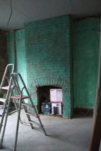 Prep for replastering