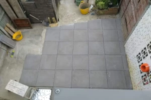 New patio