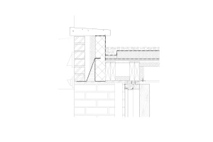 Extension roof overhang detail