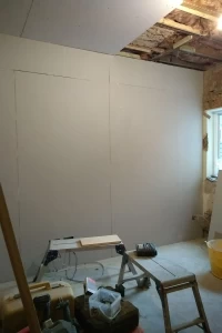 Reception dry-lining