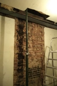 1st floor chimney removal