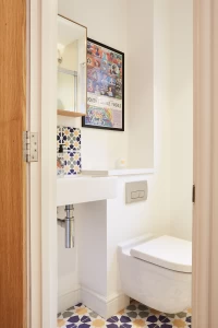 Downstairs shower room