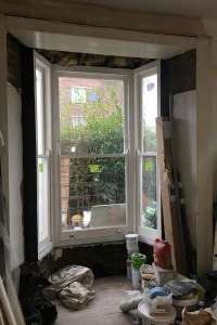 Double glazed sash windows