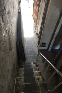 Entrance hall strip-out