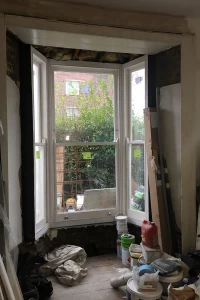 Double glazed sash windows