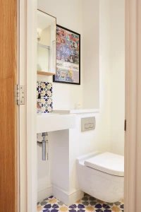 Downstairs shower room