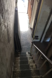 Entrance hall strip-out
