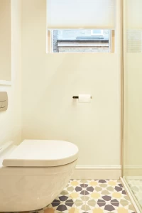Downstairs shower room