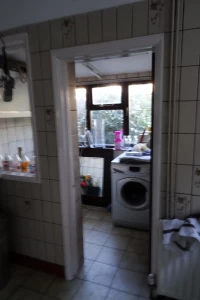 Rear extension utility room