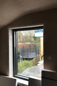 Bathroom window