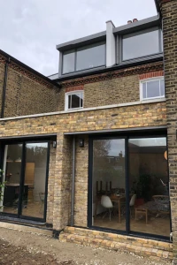 Mirrored side-infill extensions
