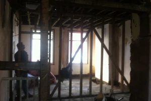 First floor strip-out