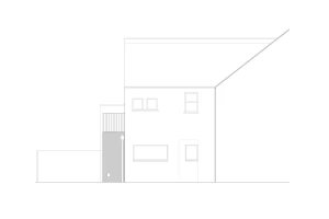 Proposed flank elevation