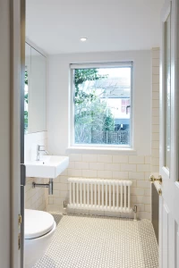 Refitted family bathroom