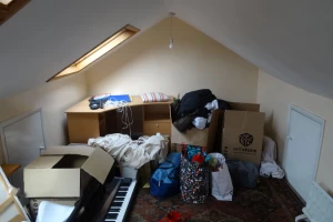 Attic room (via ladder)