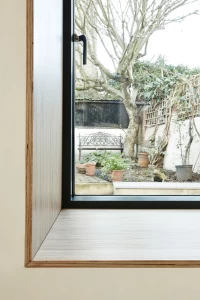 Ply window seat lining