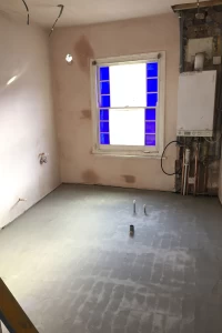New bathroom linings