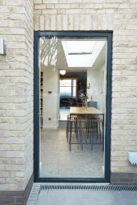 New patio door