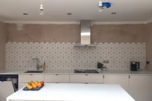 Kitchen tiling
