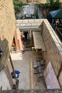 Side-infill blockwork