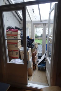 Rear lean-to conservatory