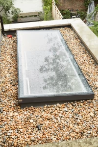 Large format flat rooflight