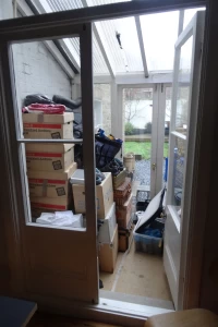 Rear lean-to conservatory