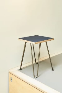 Formica & ply side table