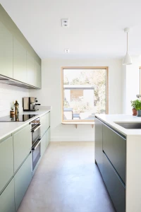 Resprayed IKEA kitchen