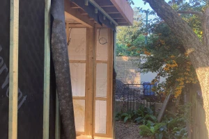 Garden room entrance