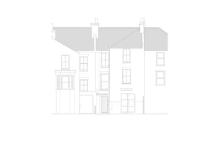 Proposed rear elevation