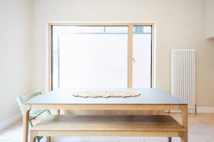 Internal window seat